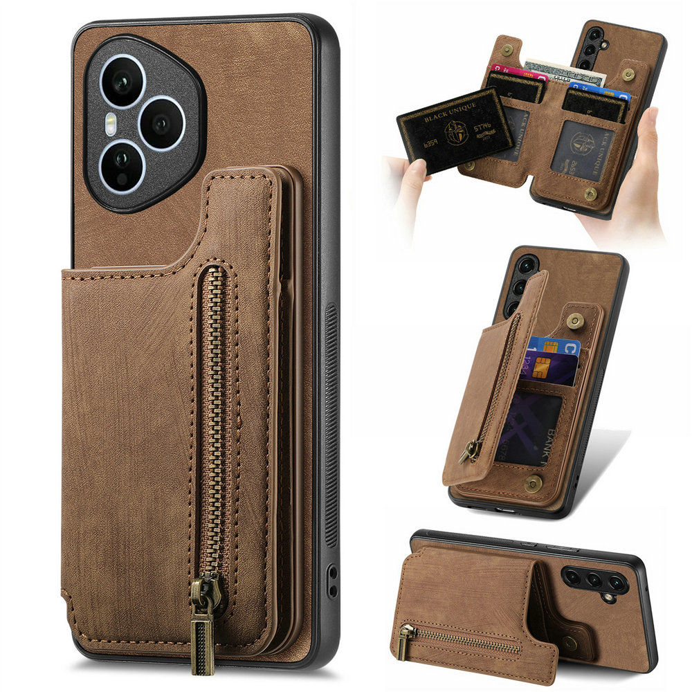 Phone Cases With Wallet On Back - Honor 600 Pro 400 5G Luxury