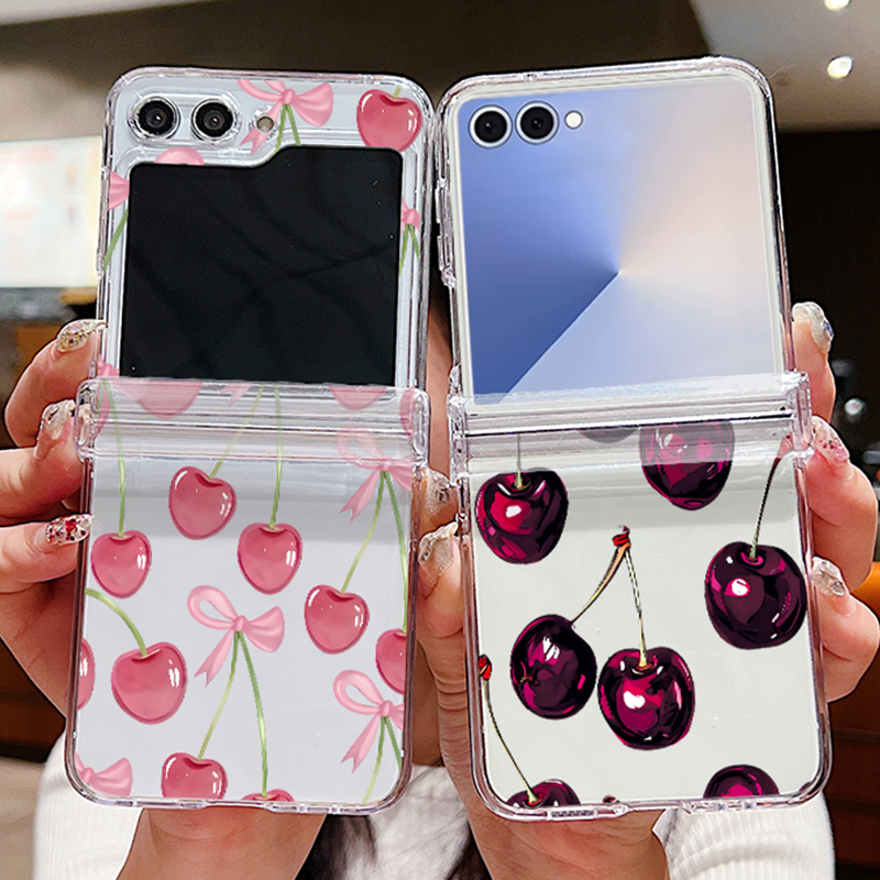 Phone Cases Cherry - Pink Cherry Printed Phone Case For