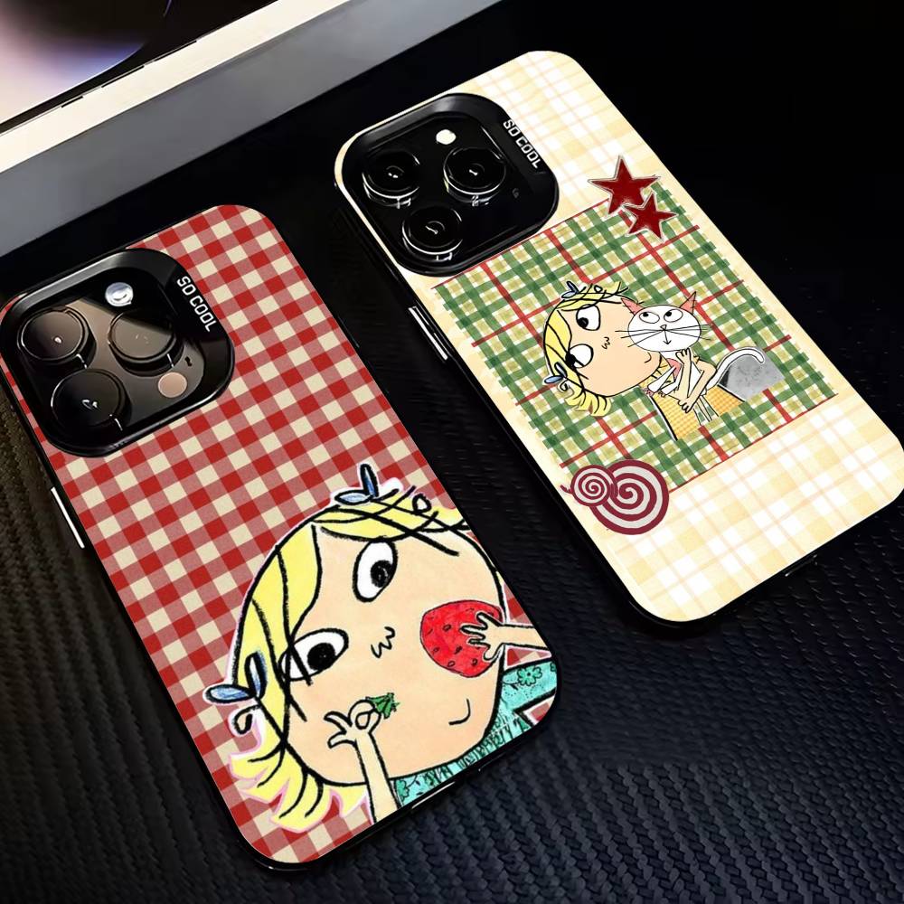 Phone Cases Quotes - C-Charlie And L-Lola Anime Phone Case