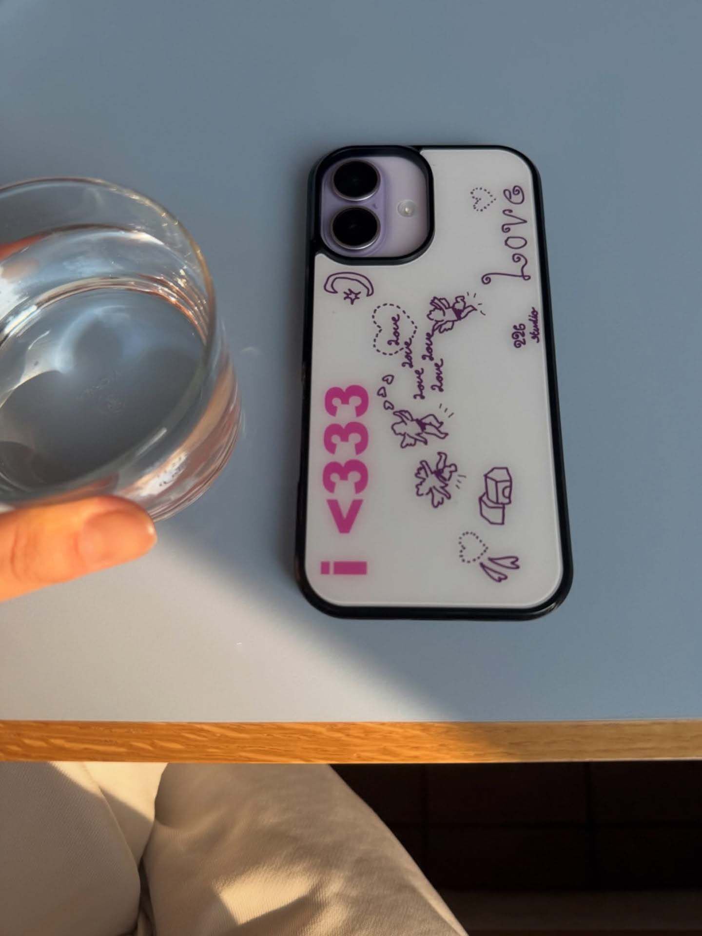 Phone Cases Art - Retro Angel Love Painting Kawaii illustration