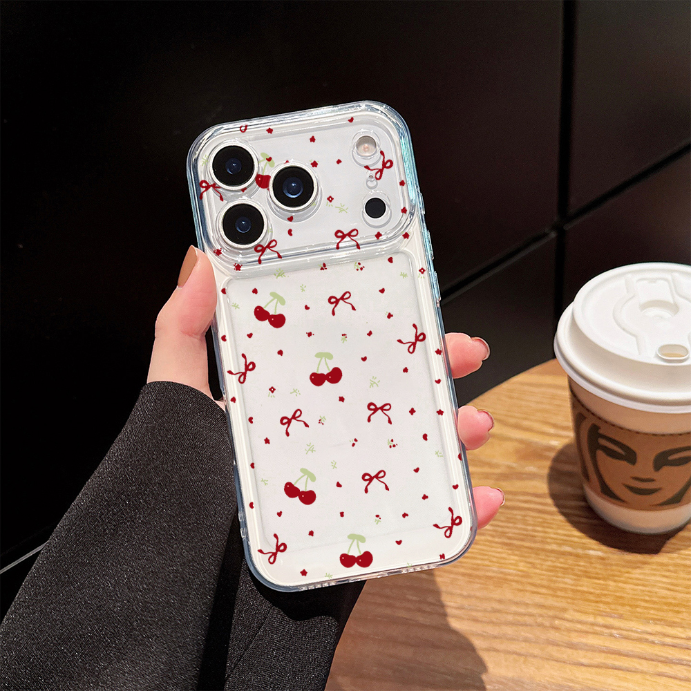 Phone Cases Cherry - Cottagecore cherry Cute Clear Phone Case