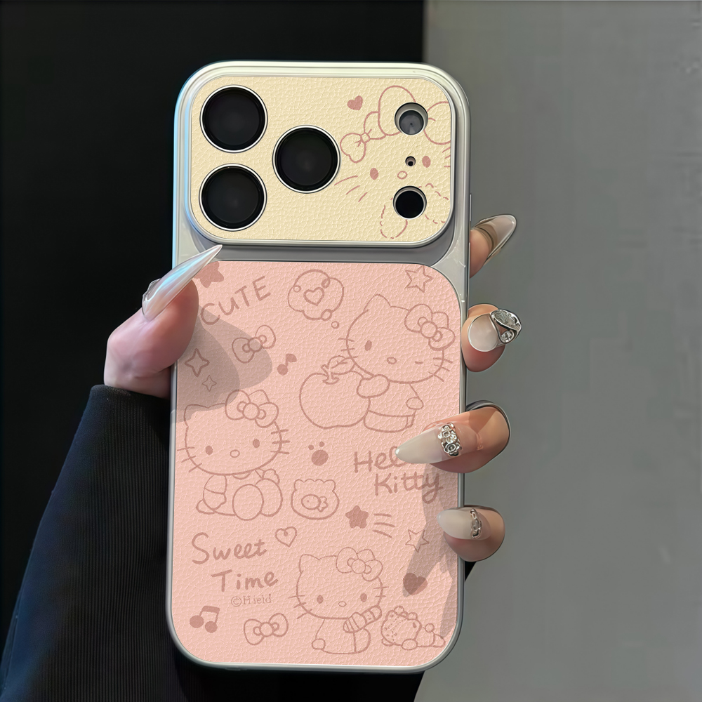 Phone Cases Art - Line art Hello Kitty Cute Phone
