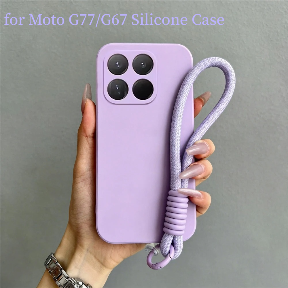 Phone Cases With Straps - Fashion Silicone Liquid Phone Case For