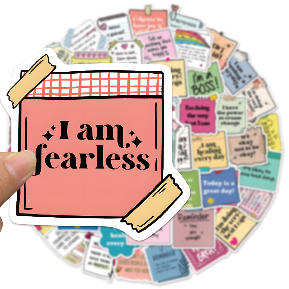 50PCS Self-Affirmation Hearten - огляд і ціна Phone Cases Quotes