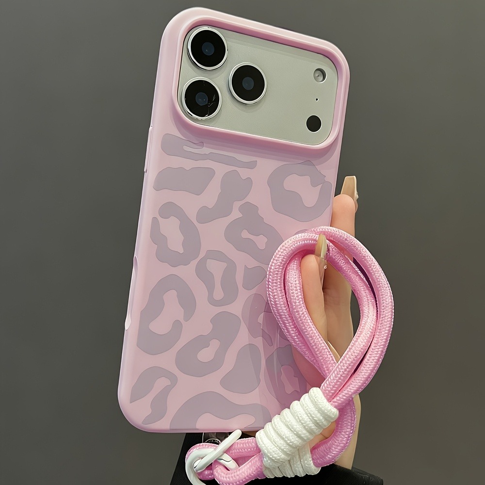 Luxury Leopard Pattern Phone C - огляд і ціна Phone Cases With Straps