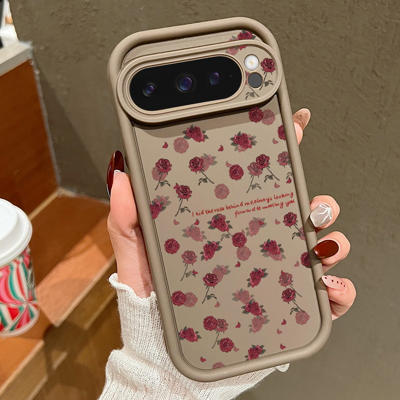 Rose Flowers Patterned Soft TP - огляд і ціна Phone Cases Google Pixel 10