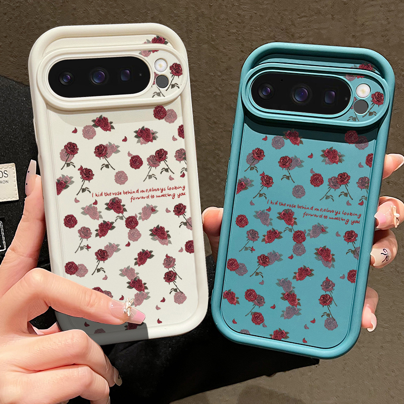 Rose Flowers Patterned Soft TP - огляд і ціна Phone Cases Google Pixel 10