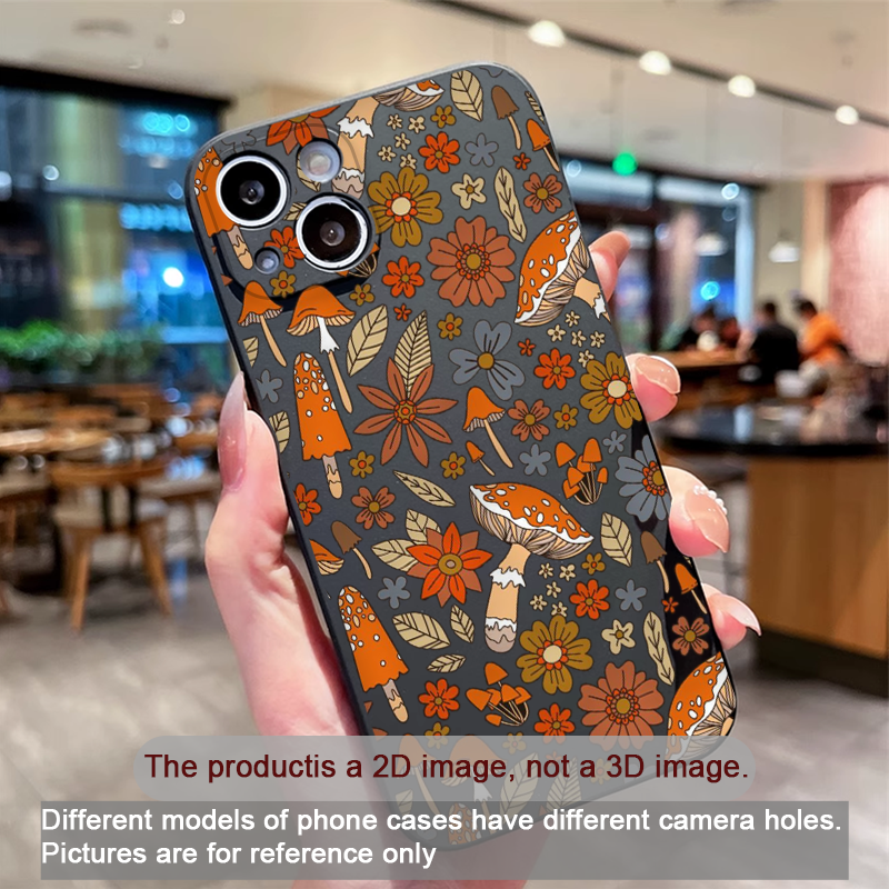 Retro Maple Leaf Flower Mushro - огляд і ціна Phone Cases For Motorola