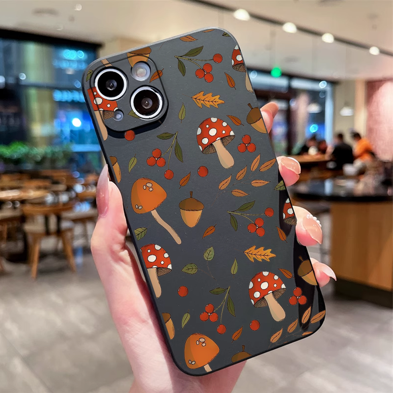 Retro Maple Leaf Flower Mushro - огляд і ціна Phone Cases For Motorola
