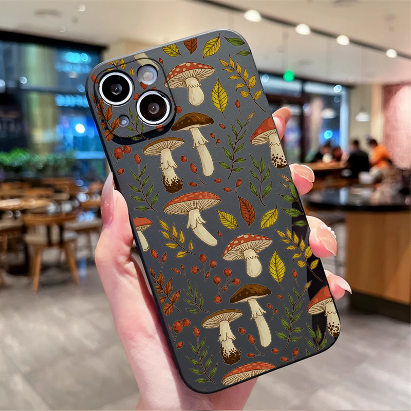 Retro Maple Leaf Flower Mushro - огляд і ціна Phone Cases For Motorola