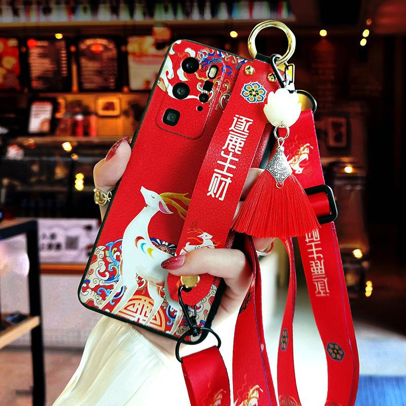 Cartoon Spotted Deer Red Purpl - огляд і ціна Phone Cases Red Deer
