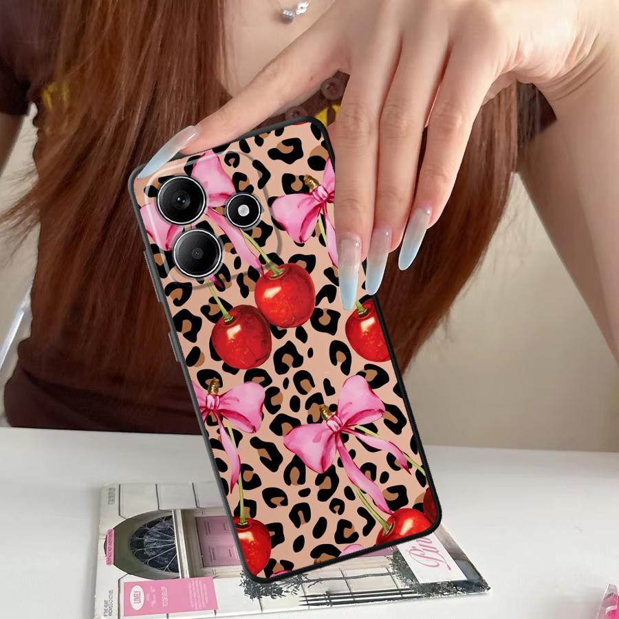 Leopard-patterned Cherry Case  - огляд і ціна Phone Cases Cherry