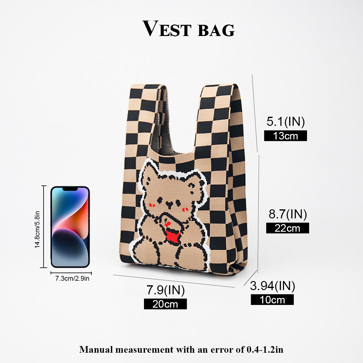 Cute Knitted Handbag for Girls - огляд і ціна Phone Cases You Can Design