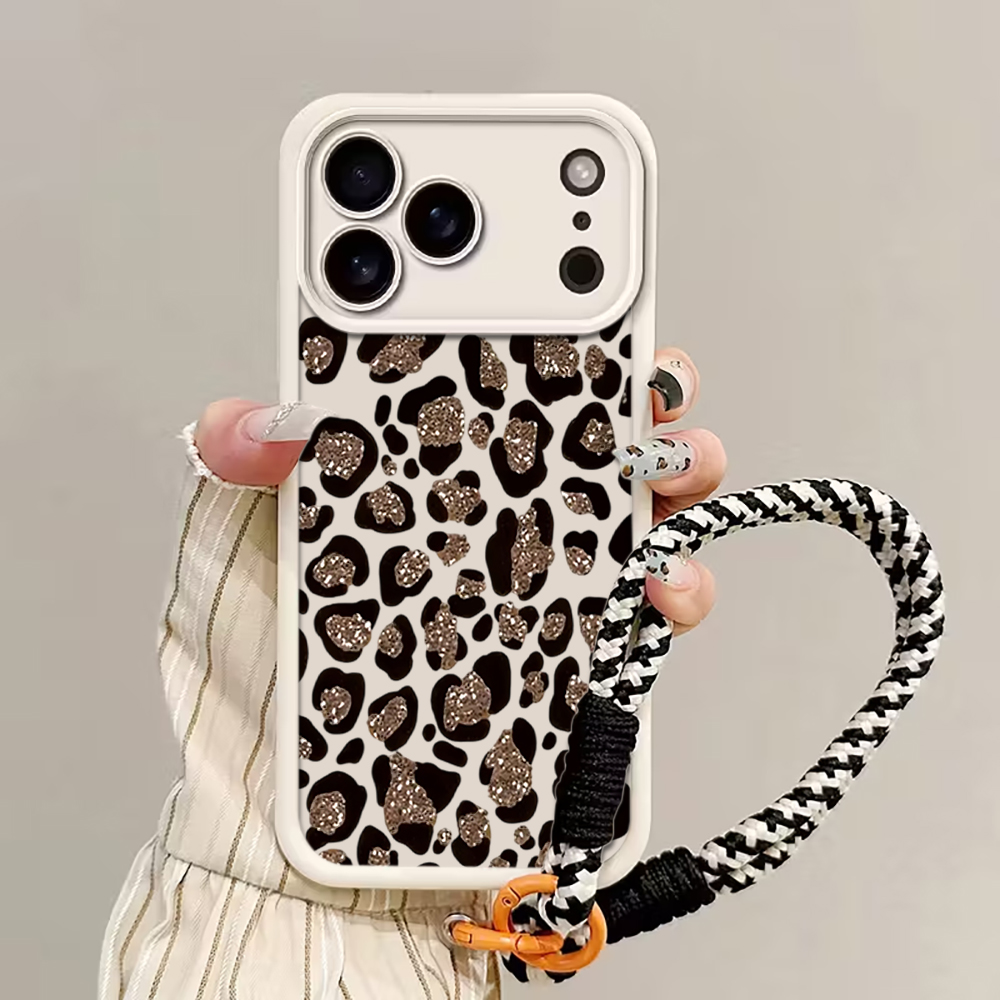 Leopard Print INS Hand Wrist S - огляд і ціна Phone Cases With Straps