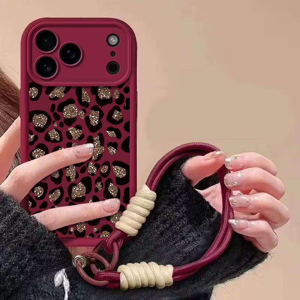 Leopard Print INS Hand Wrist S - огляд і ціна Phone Cases With Straps