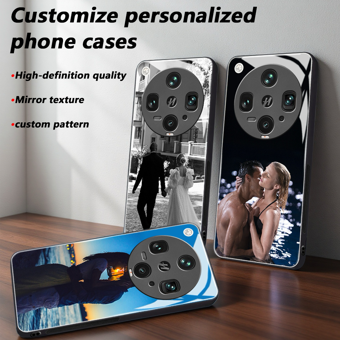 Custom Photo Mirror Glass Phon - огляд і ціна Phone Cases Custom