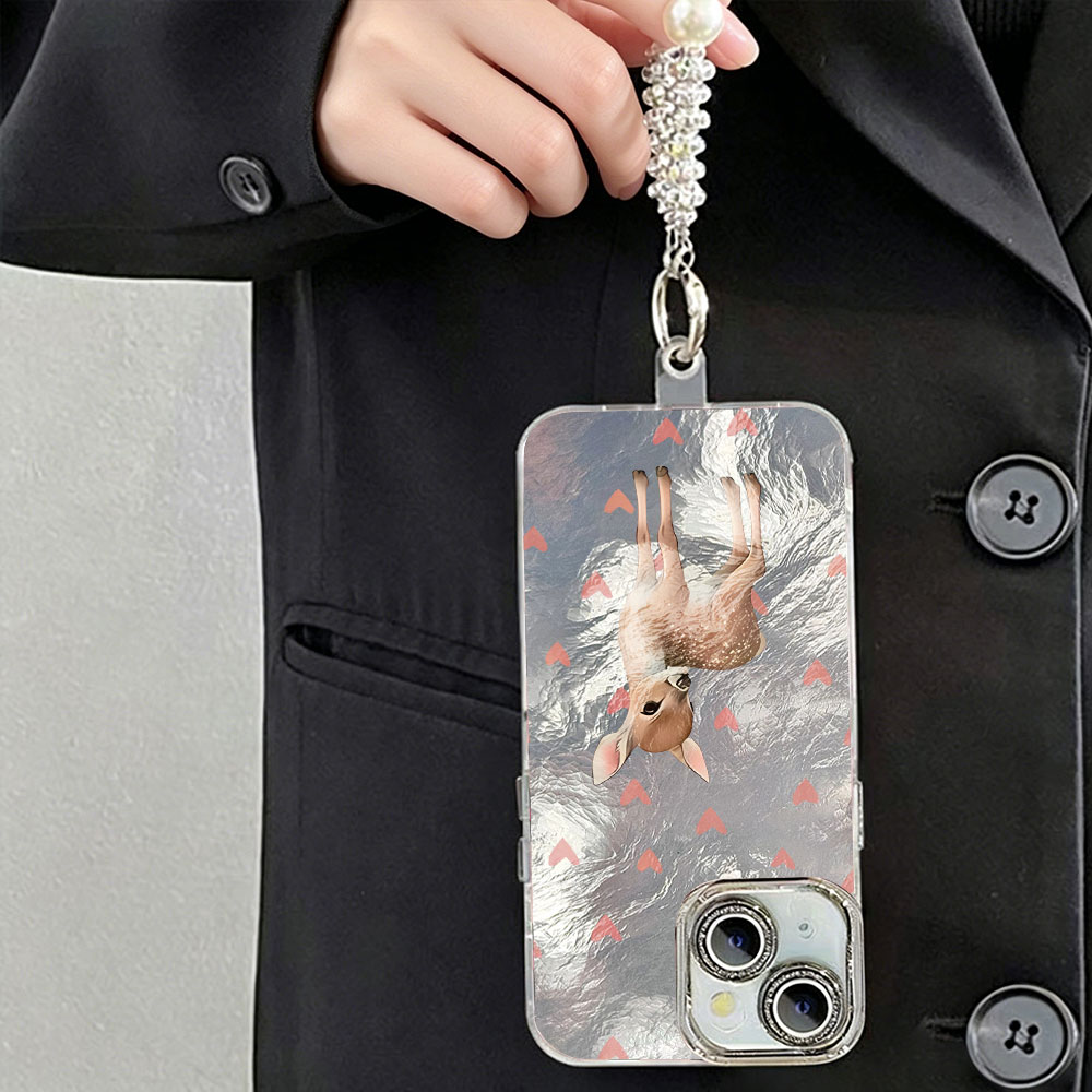Cute Korean Red Love Deer Phon - огляд і ціна Phone Cases Red Deer