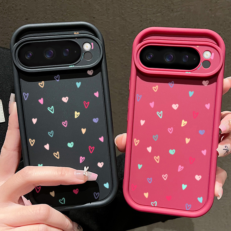 Colorful Little Hearts Soft Ca - огляд і ціна Phone Cases Google Pixel 10