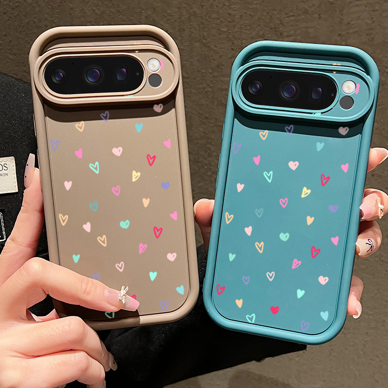 Colorful Little Hearts Soft Ca - огляд і ціна Phone Cases Google Pixel 10