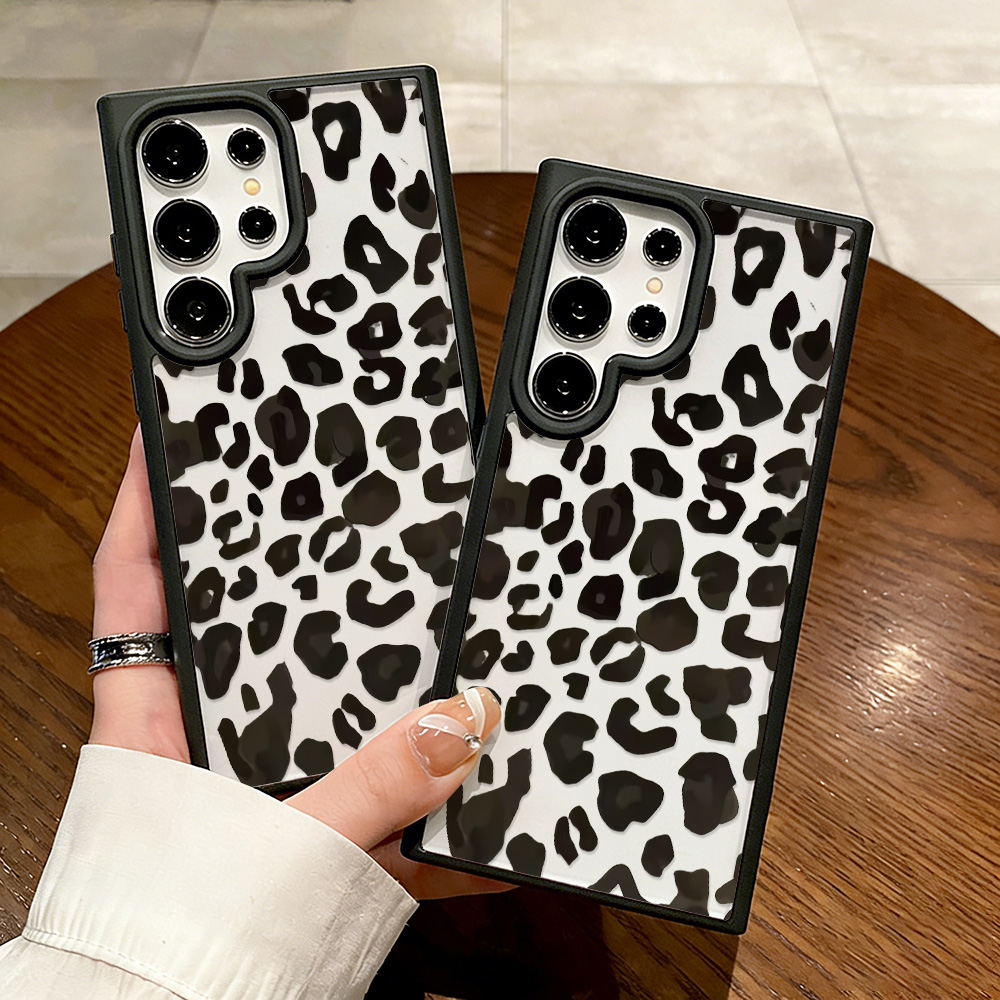 Leopard Print Clear Phone Case - огляд і ціна Phone Cases With Straps