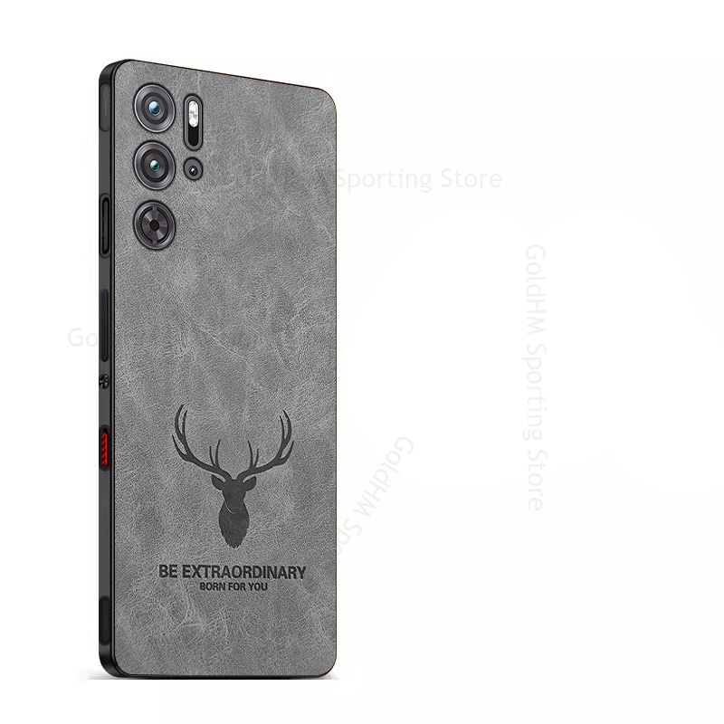 3D Cartoon Head Elk Deer Leath - огляд і ціна Phone Cases Red Deer