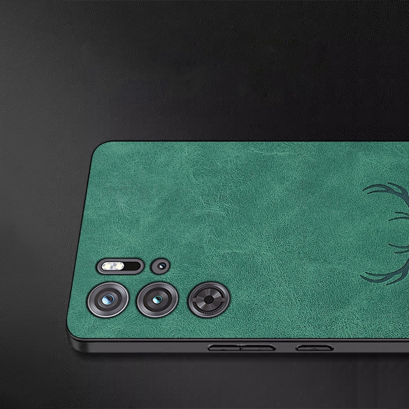 3D Cartoon Head Elk Deer Leath - огляд і ціна Phone Cases Red Deer