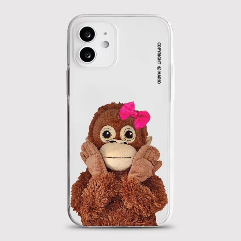 Korean Ins Cute Monkey Kitten  - огляд і ціна Phone Cases Korean