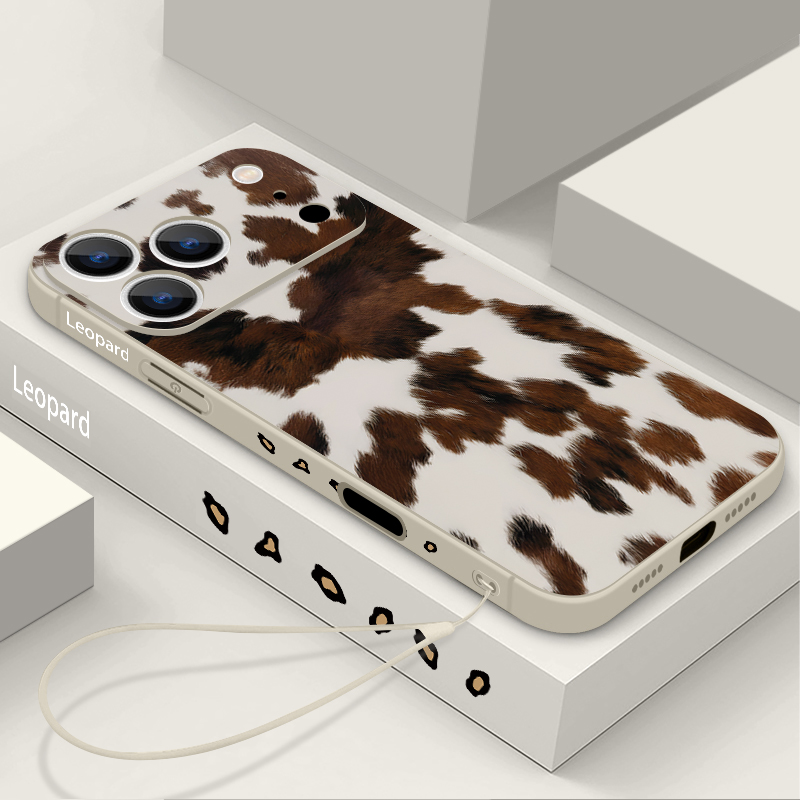 Leopard Print TPU Phone Case F - огляд і ціна Phone Cases With Straps