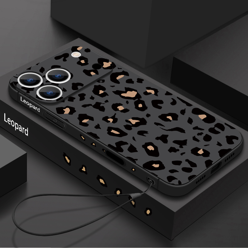 Leopard Print TPU Phone Case F - огляд і ціна Phone Cases With Straps