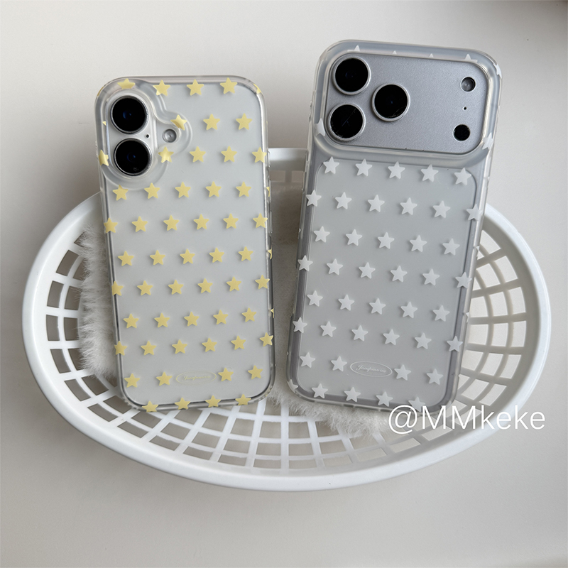 Korean Ins Yellow & White Star - огляд і ціна Phone Cases Korean