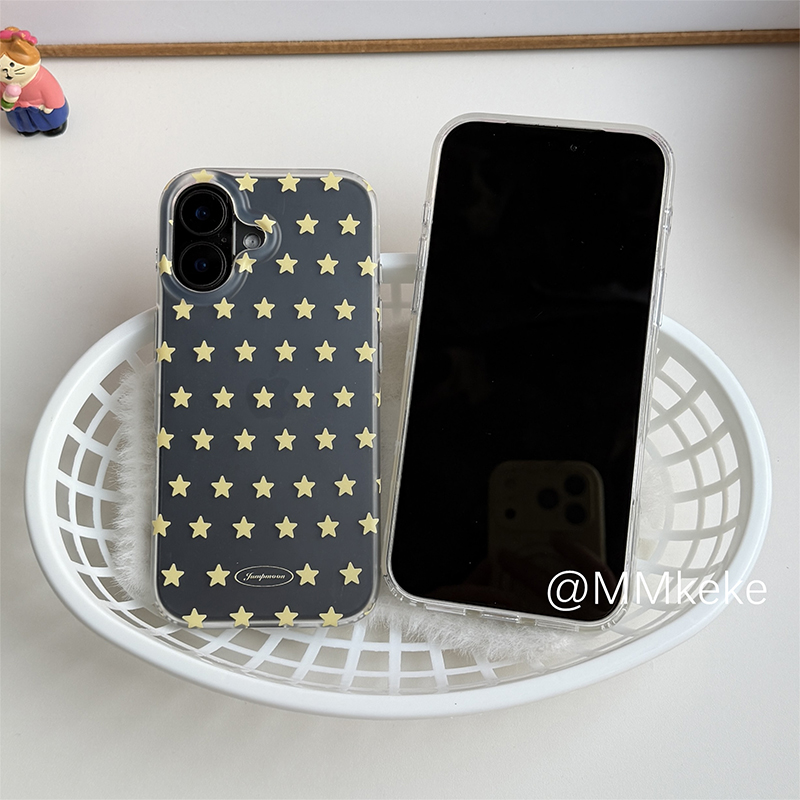 Korean Ins Yellow & White Star - огляд і ціна Phone Cases Korean