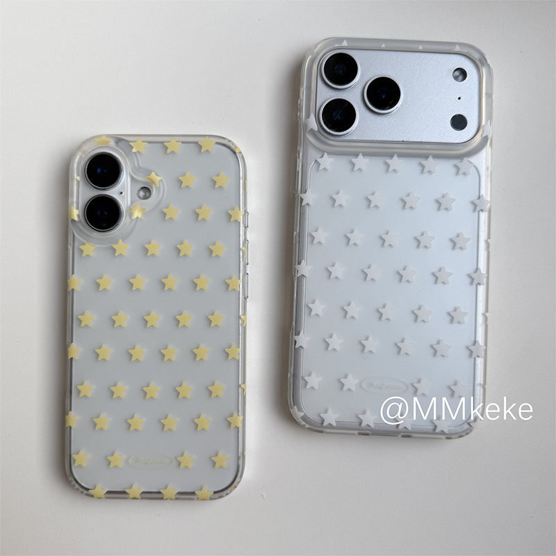 Korean Ins Yellow & White Star - огляд і ціна Phone Cases Korean