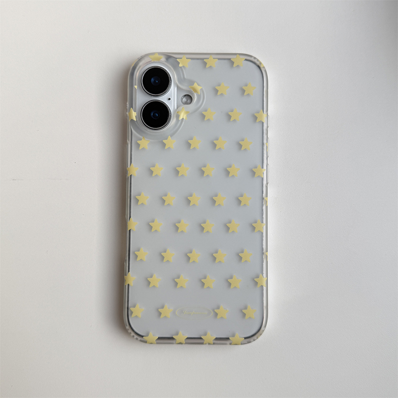 Korean Ins Yellow & White Star - огляд і ціна Phone Cases Korean