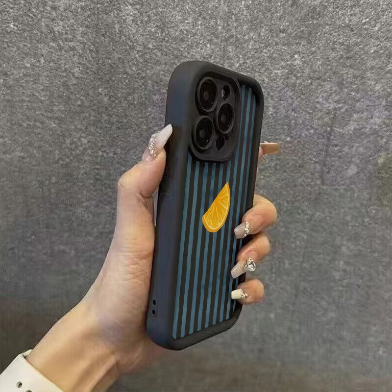 Striped Lemon Slice Pattern Ph - огляд і ціна Phone Cases For Iphone 11