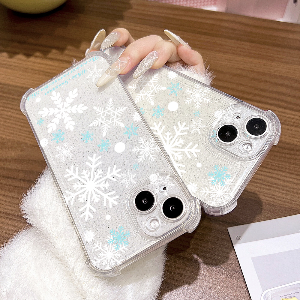 Glitter Bling Snowflake Soft P - огляд і ціна Phone Cases Cherry