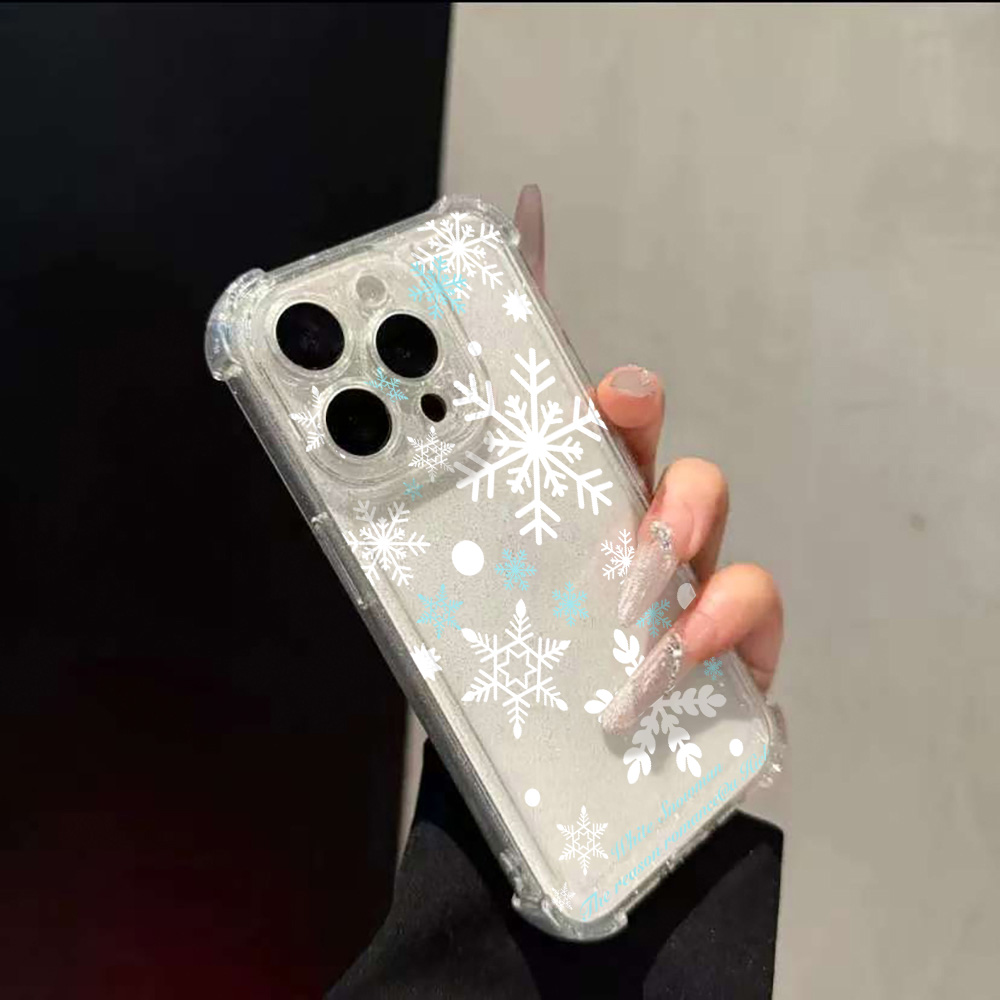 Glitter Bling Snowflake Soft P - огляд і ціна Phone Cases Cherry