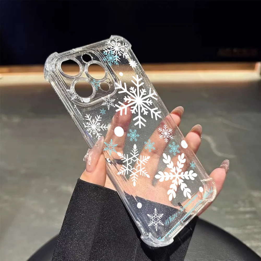 Glitter Bling Snowflake Soft P - огляд і ціна Phone Cases Cherry
