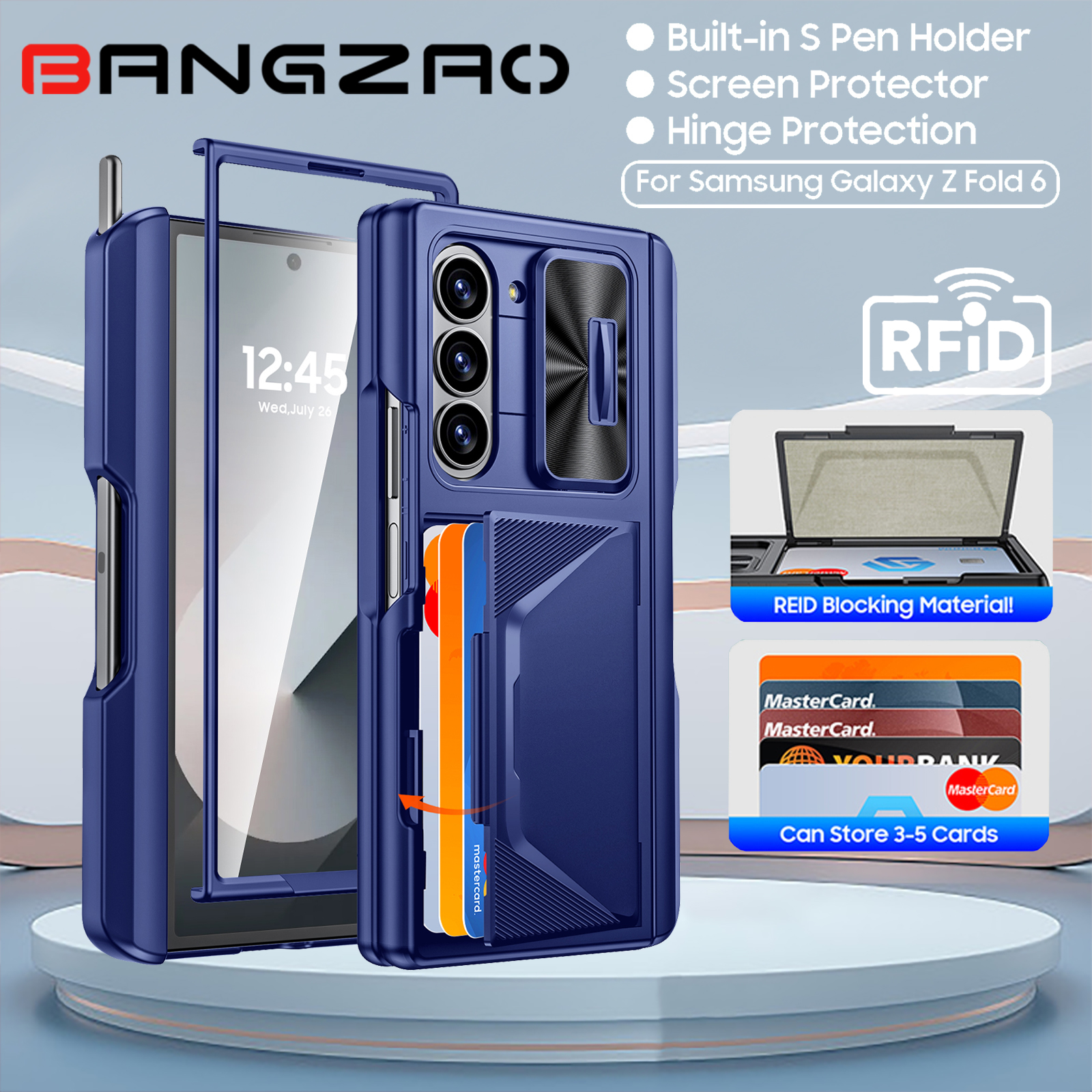 For Galaxy Z Fold 6,Goddess Da - огляд і ціна Phone Cases With Wallet On Back