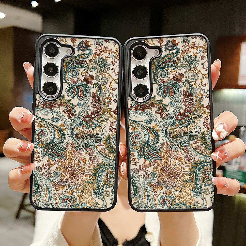 Retro Pattern Acrylic Phone Ca - огляд і ціна Phone Cases With Straps