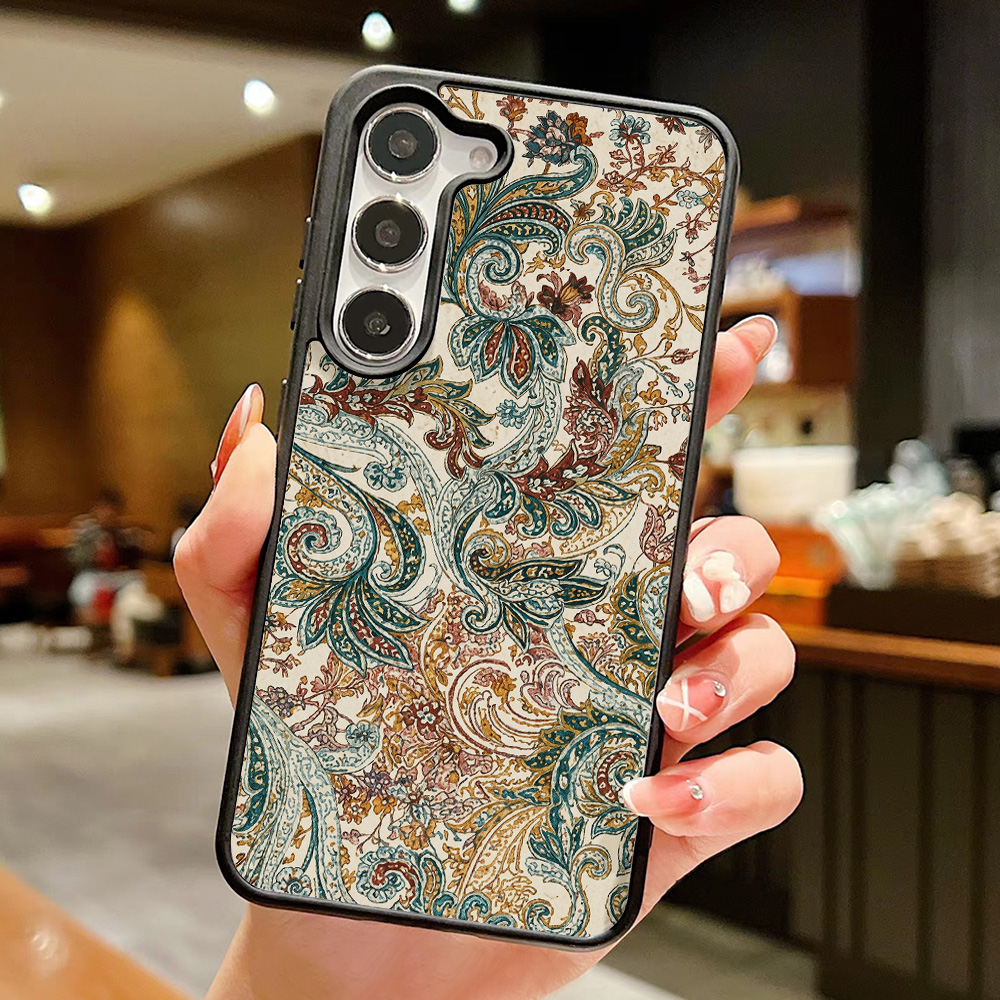 Retro Pattern Acrylic Phone Ca - огляд і ціна Phone Cases With Straps