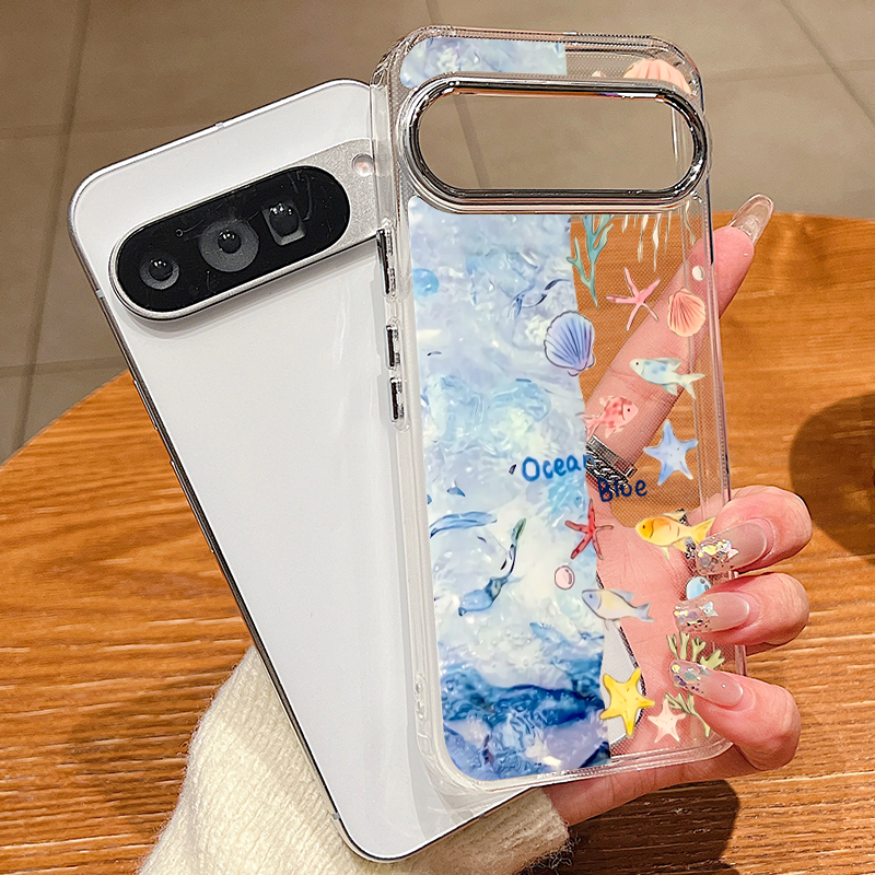 Ocean Shell Shark Patterned Ph - огляд і ціна Phone Cases Google Pixel 10