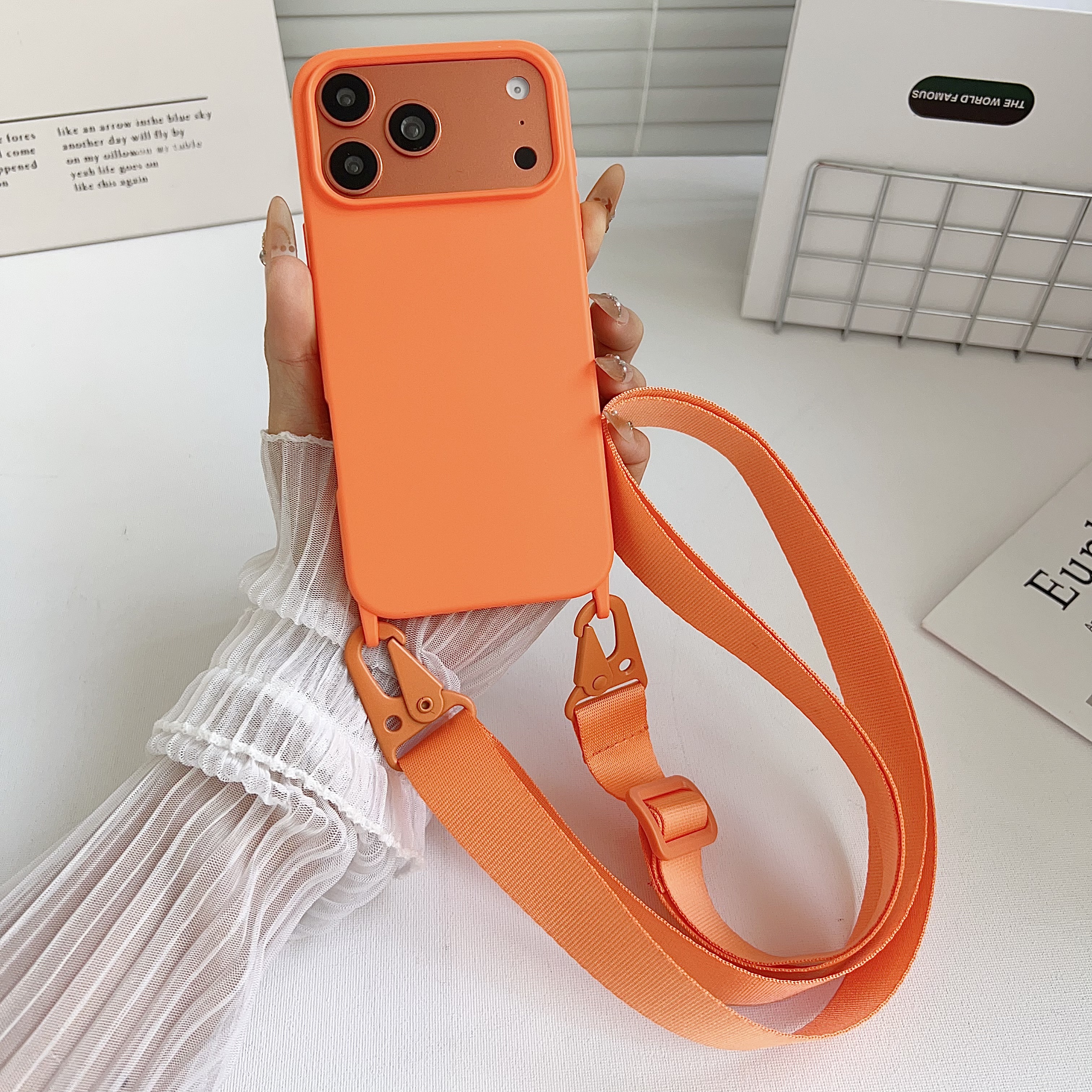Crossbody Lanyard Matte Silico - огляд і ціна Phone Cases With Straps