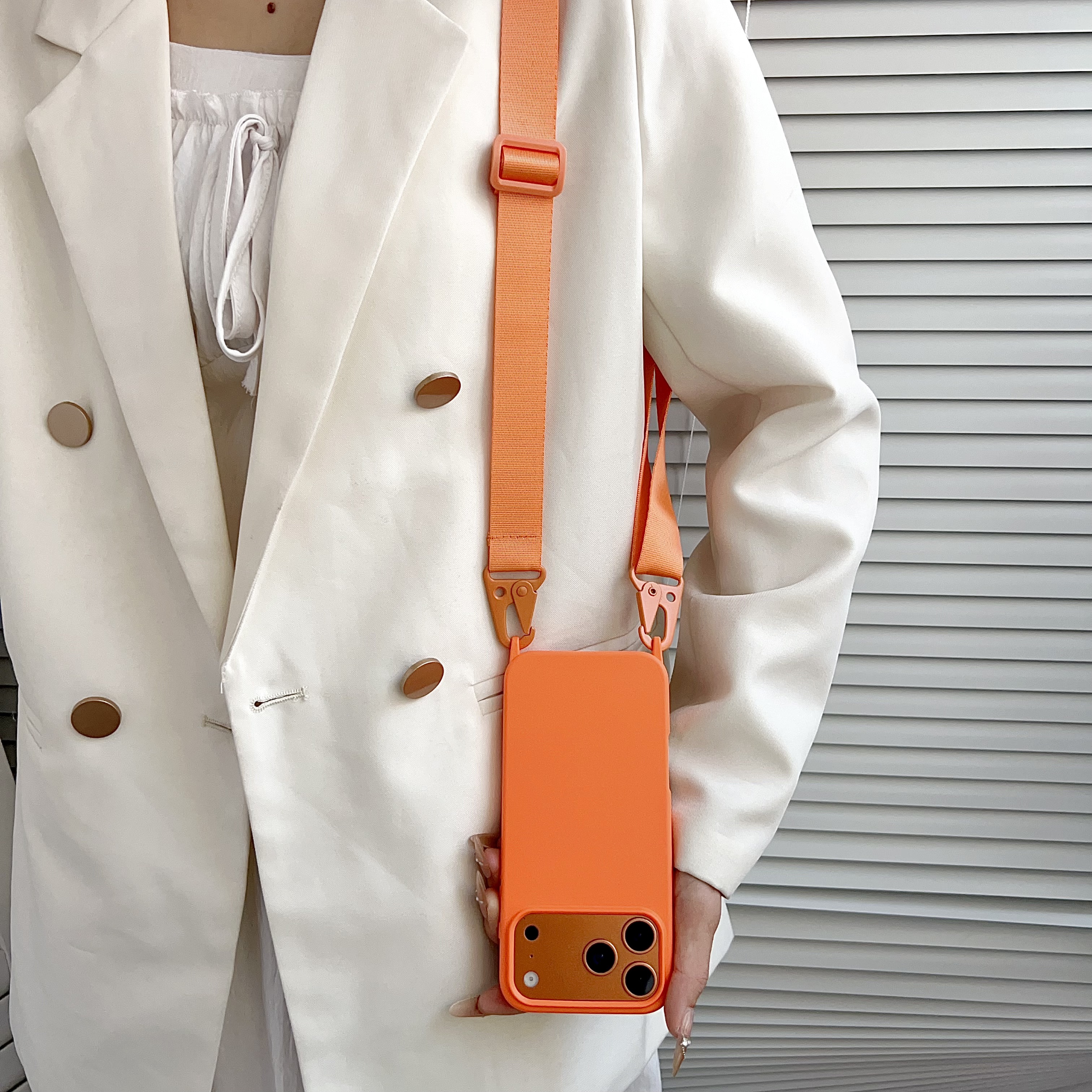 Crossbody Lanyard Matte Silico - огляд і ціна Phone Cases With Straps