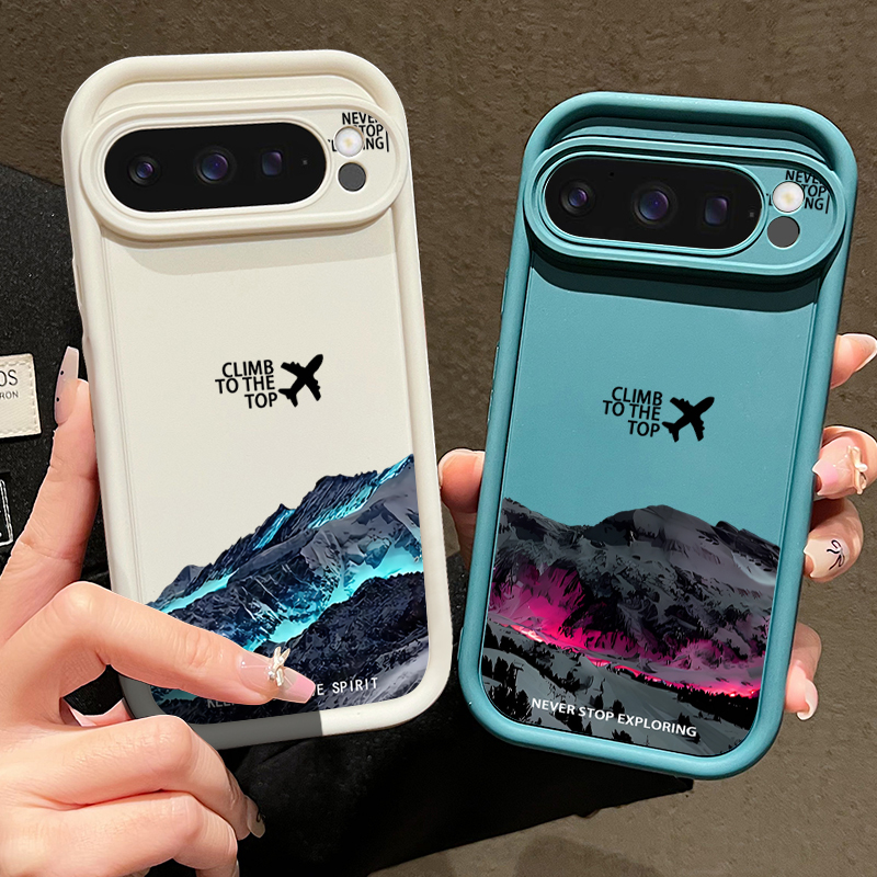 Airplane Snow Mountain Pattern - огляд і ціна Phone Cases Google Pixel 10