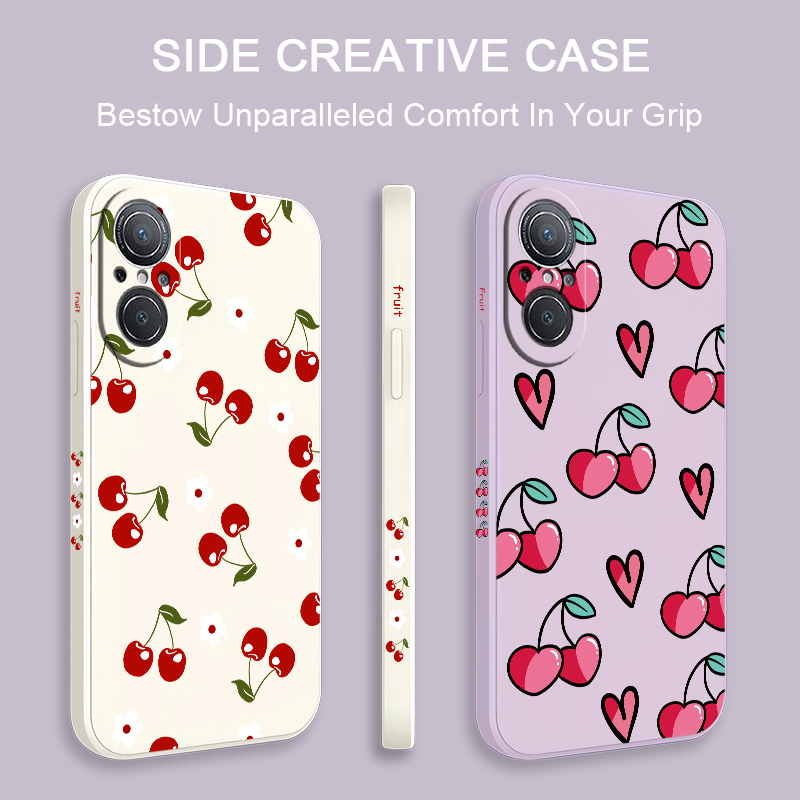 Fruit Cherry Print Phone Case  - огляд і ціна Phone Cases Cherry