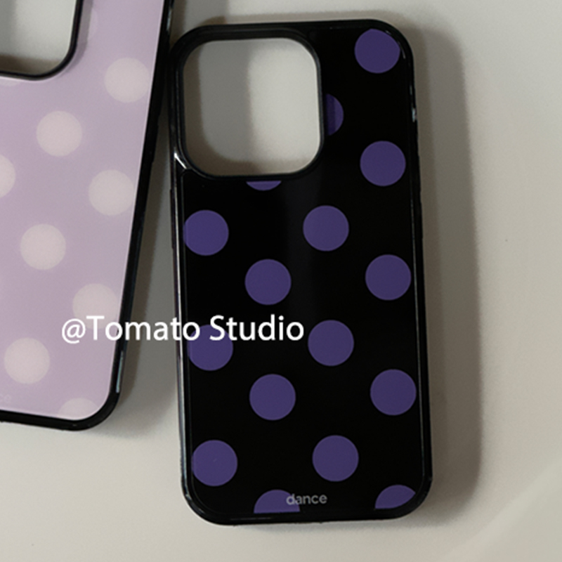 Korean Ins Fashion Purple Polk - огляд і ціна Phone Cases Korean
