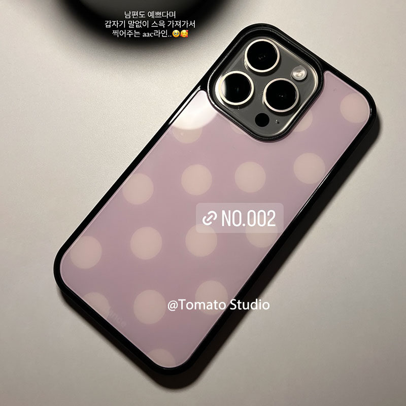 Korean Ins Fashion Purple Polk - огляд і ціна Phone Cases Korean