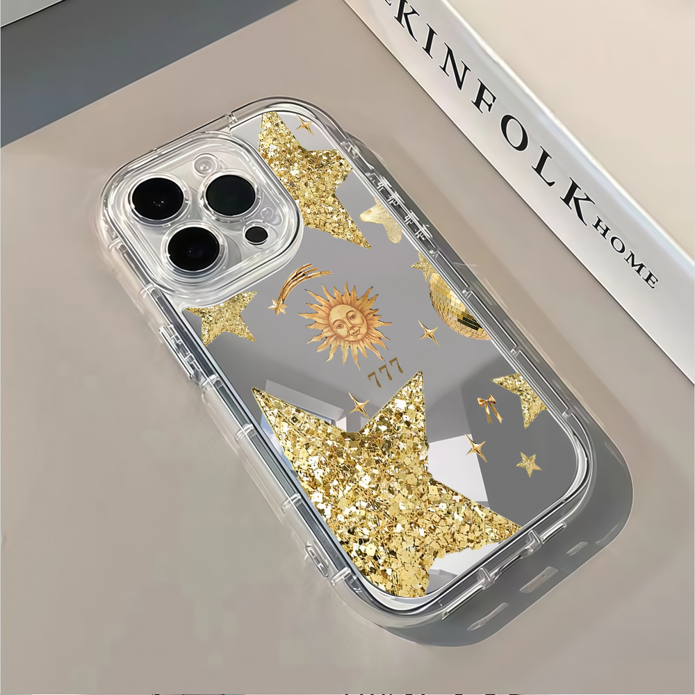 Celestial Gold Glitter Mirror  - огляд і ціна Phone Cases For Iphone 11
