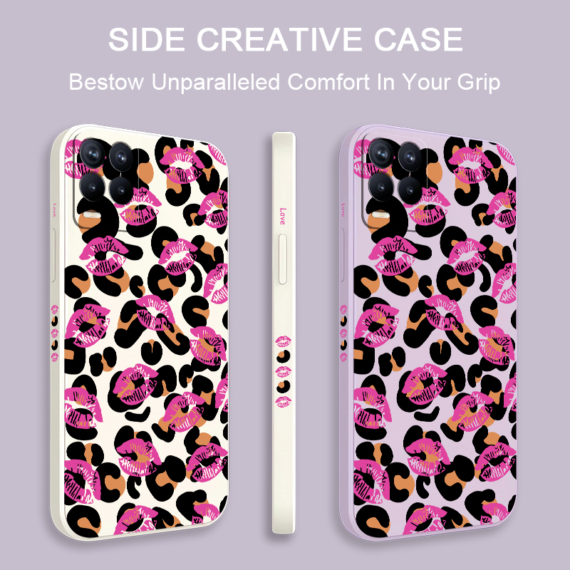 Lips Leopard Print Phone Case  - огляд і ціна Phone Cases Oppo