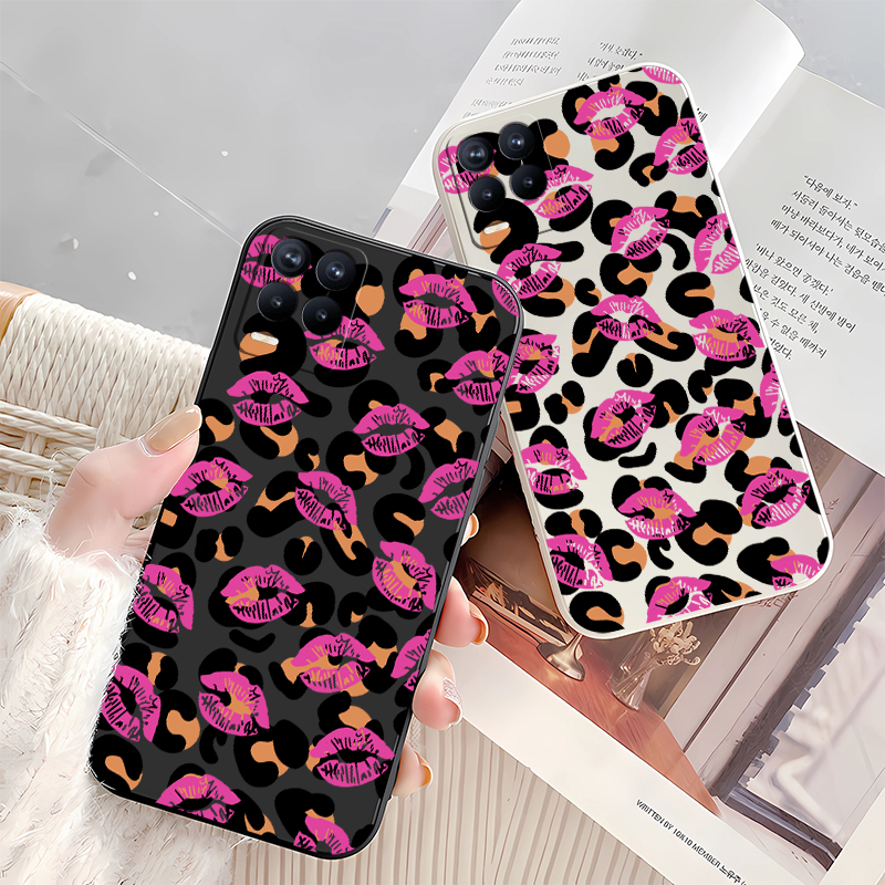 Lips Leopard Print Phone Case  - огляд і ціна Phone Cases Oppo